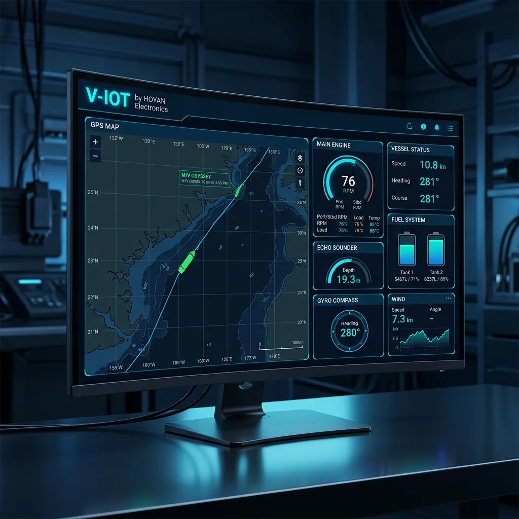 V-IOT 智慧船舶監控系統